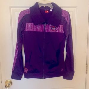 Puma Full Zip Purple Jacket